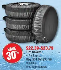 PartSource Tire Covers offer