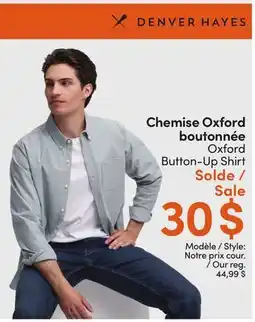 L'équipeur Chemise Oxford boutonnée offer
