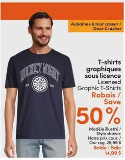 L'équipeur T-shirts graphiques sous licence offer