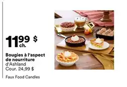 Michaels Bougies à l'aspect de nourriture d'Ashland offer