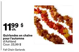 Michaels Guirlandes en chaîne pour l'automne d'Ashland offer