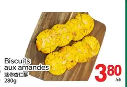 T&T Supermarket BISCUITS AUX AMANDES offer