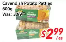 Ample Food Market Cavendish potato patties offer