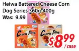 Ample Food Market Heiwa battered cheese corn dog series offer