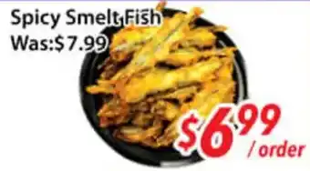 Spicy Smelt Fish