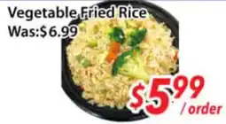 Ample Food Market Vegetable Fried Rice offer