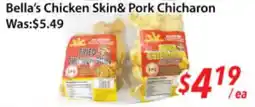 Ample Food Market Bella's Chicken Skin & Pork Chicharon offer