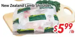 Ample Food Market New Zealand Lamb Shoulder offer