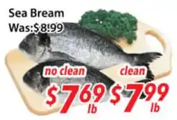 Ample Food Market Sea Bream offer