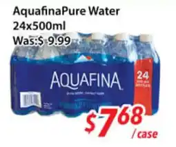 Ample Food Market Aquafina pure water offer