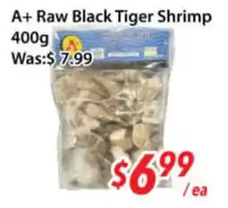 Ample Food Market A+ Raw Black Tiger Shrimp offer