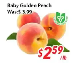 Ample Food Market Baby Golden Peach offer