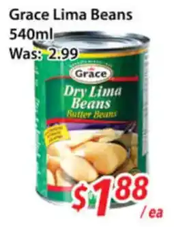 Ample Food Market Grace dry lima beans offer