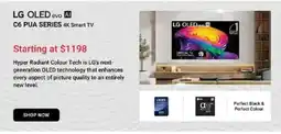 Visions Electronics LG OLED evo AI C6 PUA SERIES 4K Smart TV offer