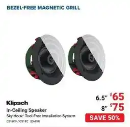 Visions Electronics Klipsch In-Ceiling Speaker offer