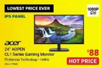 Acer 24" Aopen CL1 Series Gaming Monitor