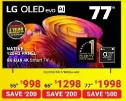Visions Electronics lg oled evo ai 77 offer