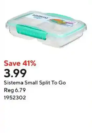 Sistema small split to go
