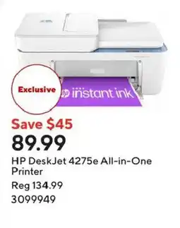 Staples hp deskjet 4275e all-in-one printer offer