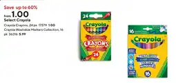 Staples Select Crayola offer