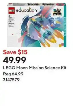 Staples lego education lego moon mission science kit offer