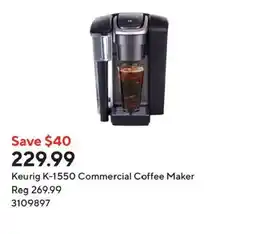 Staples Keurig K-1550 Commercial Coffee Maker offer