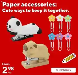 Staples Paper accessories offer