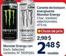 Walmart Monster Energy can offer