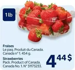 Walmart Strawberries offer