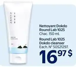 Walmart Round Lab Dokdo cleanser offer