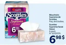 Walmart Scotties Supreme facial tissue offer