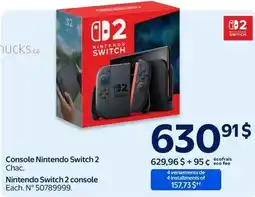 Walmart Nintendo Switch 2 console offer