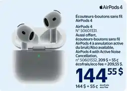 Walmart Apple AirPods 4 offer