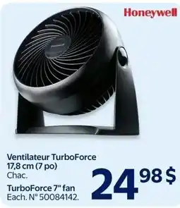 Walmart Honeywell TurboForce 7" fan offer