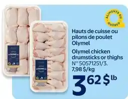 Walmart Olymnel chicken drumsticks or thighs offer