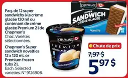 Walmart Chapman's super sandwich novelties offer