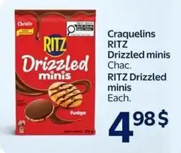 Walmart Ritz drizzled mins offer