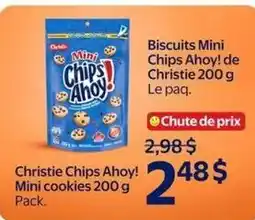 Walmart Christie mini chips ahoy! mini cookies offer