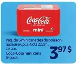 Walmart Coca-Cola mini cans offer