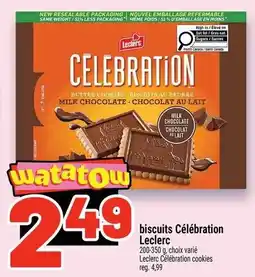 Metro Leclerc celebration biscuits offer