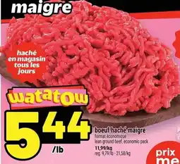 Metro watatow boeuf haché maigre offer