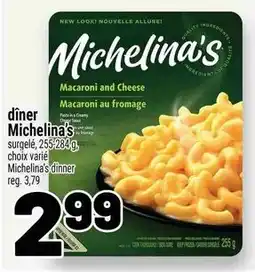 Metro Michelina's macaroni and cheese offer
