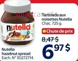 Walmart Nutella hazelnut spread offer