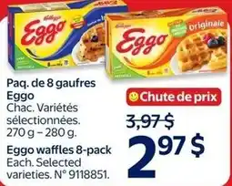 Walmart Eggo waffles 8-pack offer
