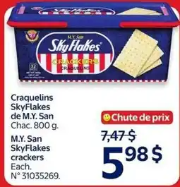 Walmart M.Y. San SkyFlakes crackers offer