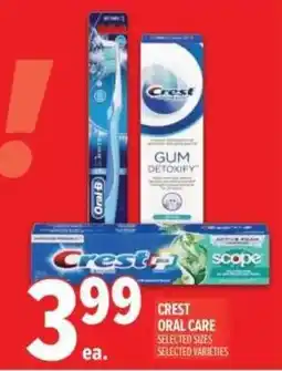 Metro Crest oral care offer