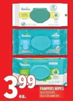 Metro Pampers wipes offer