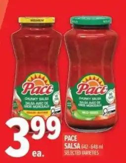 Metro Pace salsa offer