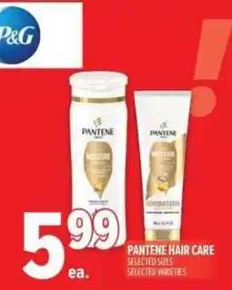 Metro Pantene hair care offer