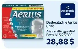 Walmart Aerius allergy relief offer